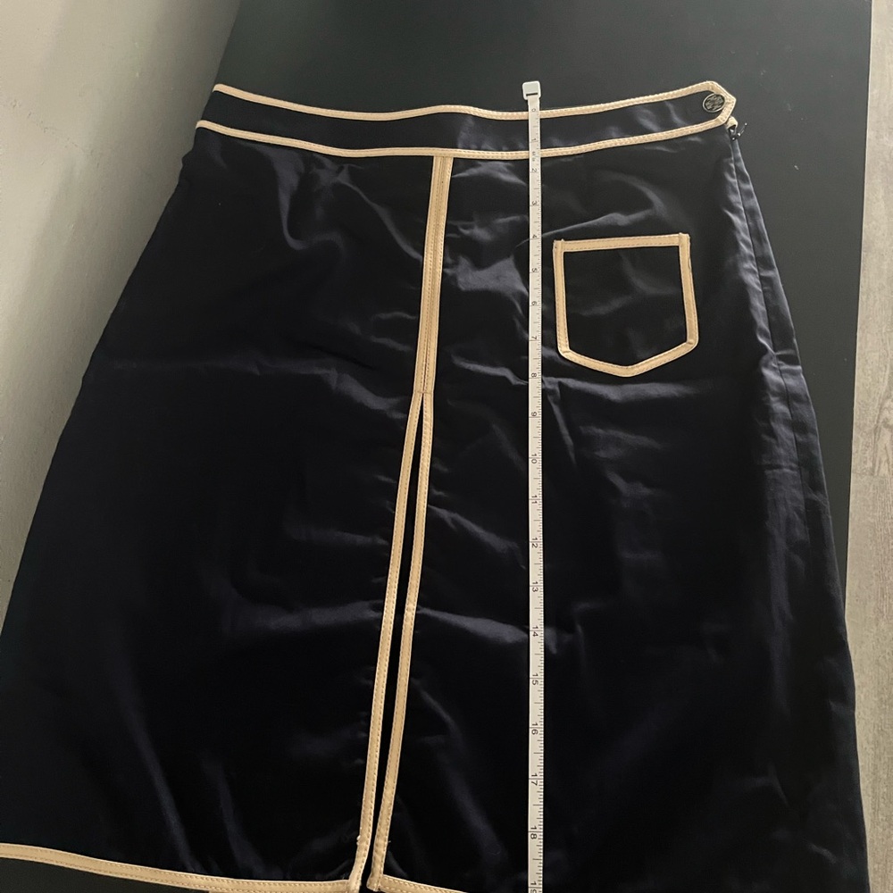 Tory Burch navy blue skirt - Picture 5 of 7